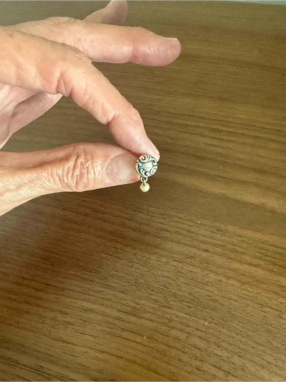 Brighton Silver-Tone Pendant Necklace with Matching Earrings - Picture 4 of 6